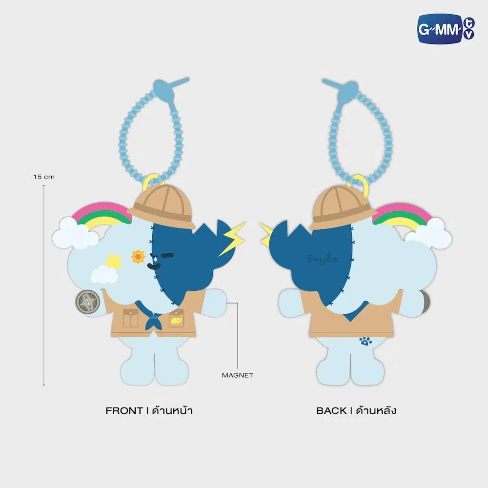 SMYLE LITTLE SCOUT MAGNETIC DOLL KEYCHAIN