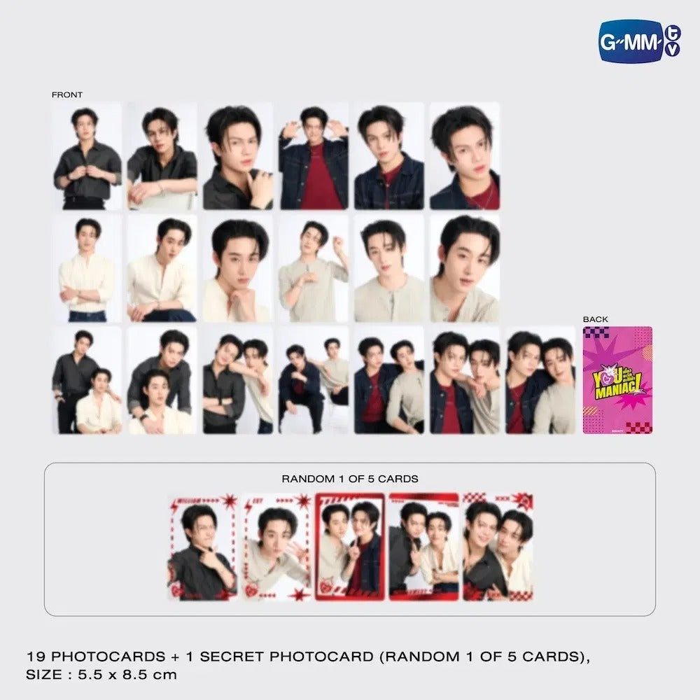 YOU MANIAC  COLLECTIBLE CARD SET