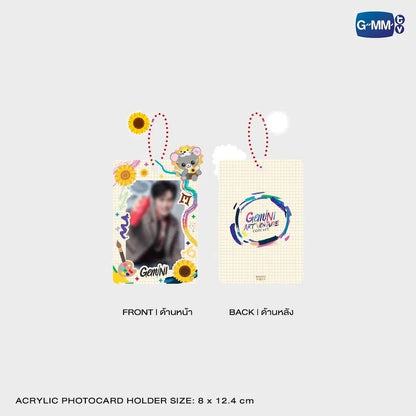 LOOK KHUNNOO ACRYLIC CARD HOLDER (GEMINI VERSION)