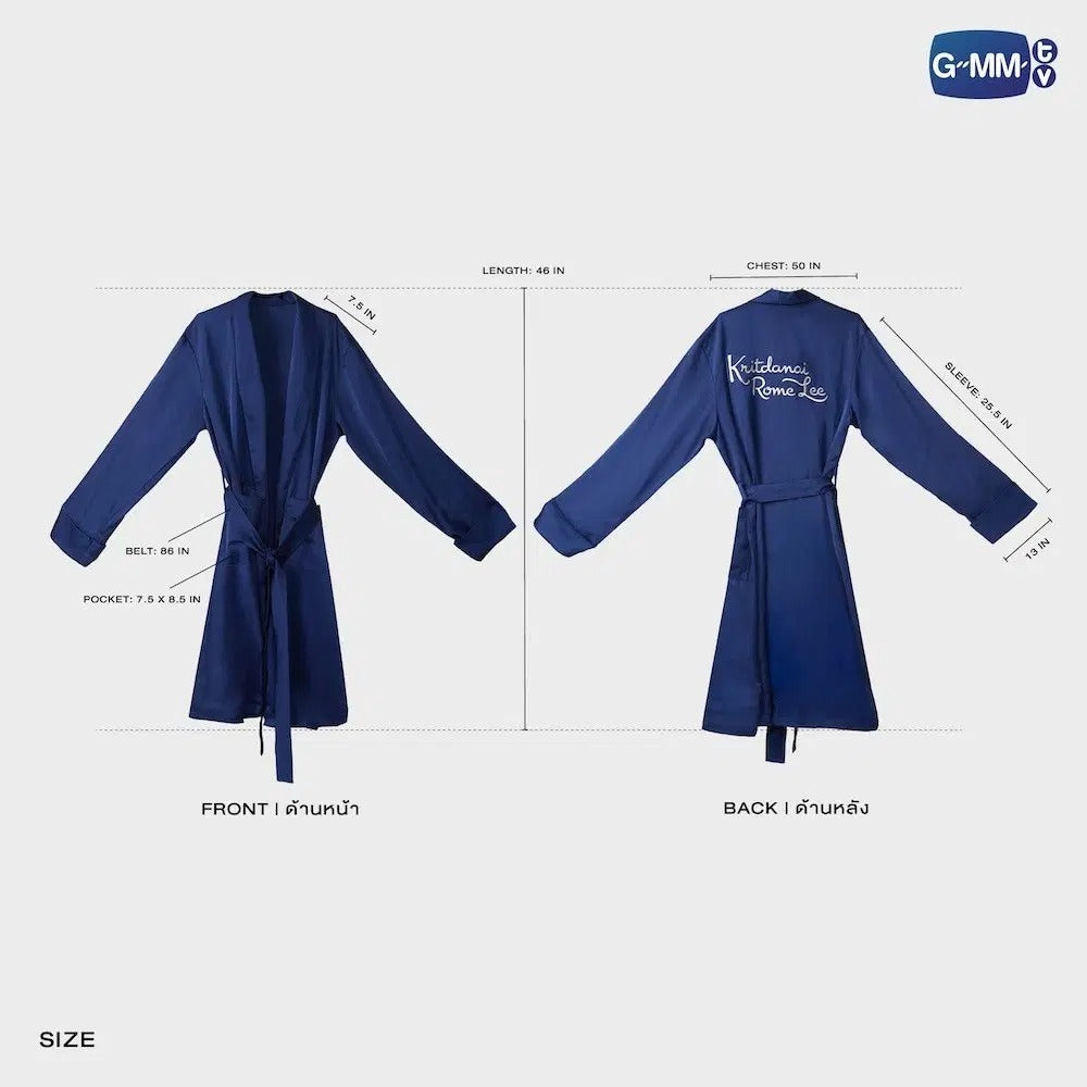 KRITDANAI ROME LEE BATHROBE | PEACH AND ME