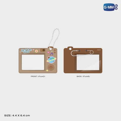 ID HOLDER PIN KEYCHAIN