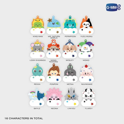 FANIVAL 2026 | FANDOM CHARACTER CLOUD LIGHT RANDOM KEYCHAIN (BOX B) | WHOLE SET