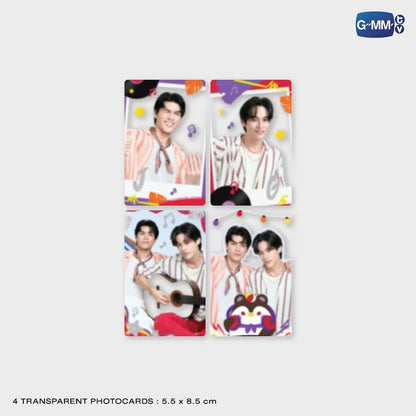 JOSS GAWIN HEAT & BEAT CONCERT TRANSPARENT PHOTO SET