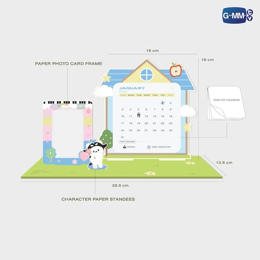 GMMTV FANDOM CHARACTER OFFICIAL CALENDAR 2027