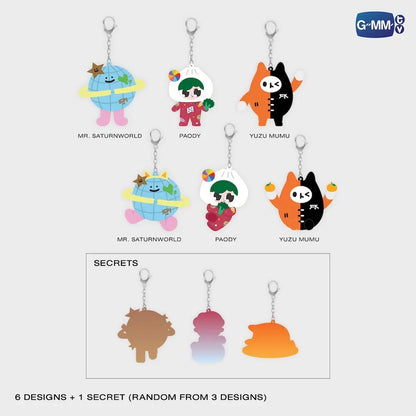 FEEL FAN FUN PARTY CONCERT RANDOM DOLL KEYCHAIN | SINGLE BOX