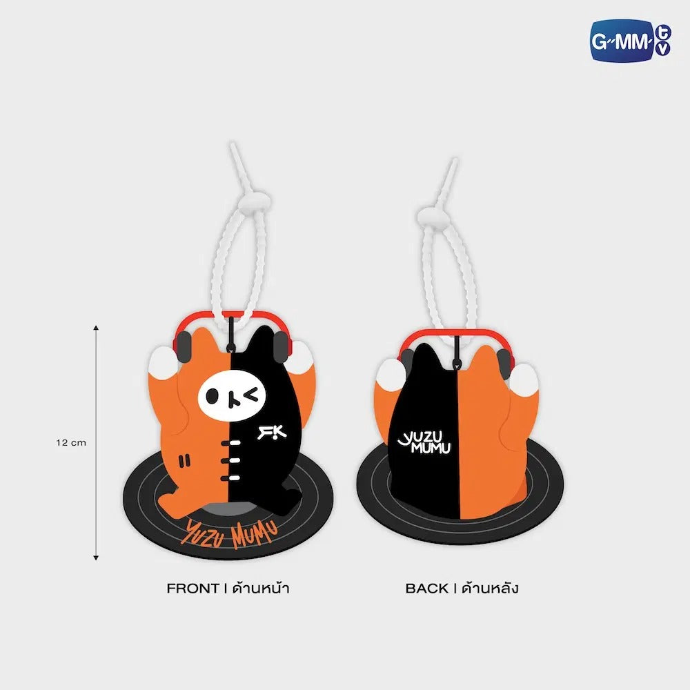 YUZU MUMU GROOVE ON DOLL KEYCHAIN