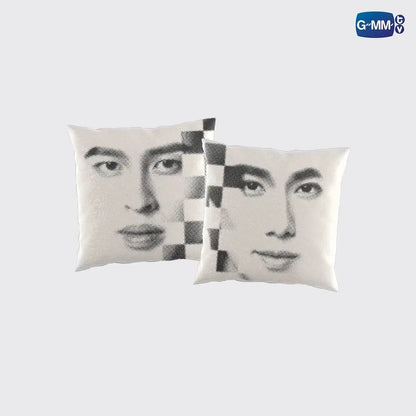 THEE AND PEACH PILLOW COVER SET |  PEACH AND ME