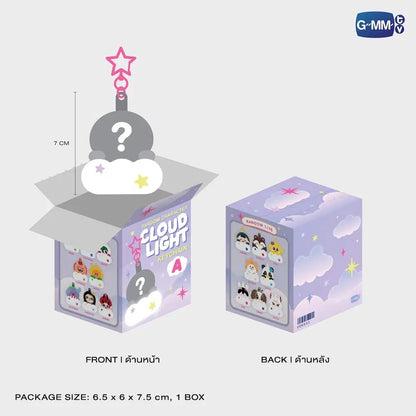 FANIVAL 2026 | FANDOM CHARACTER CLOUD LIGHT RANDOM KEYCHAIN (BOX A) | SINGLE BOX