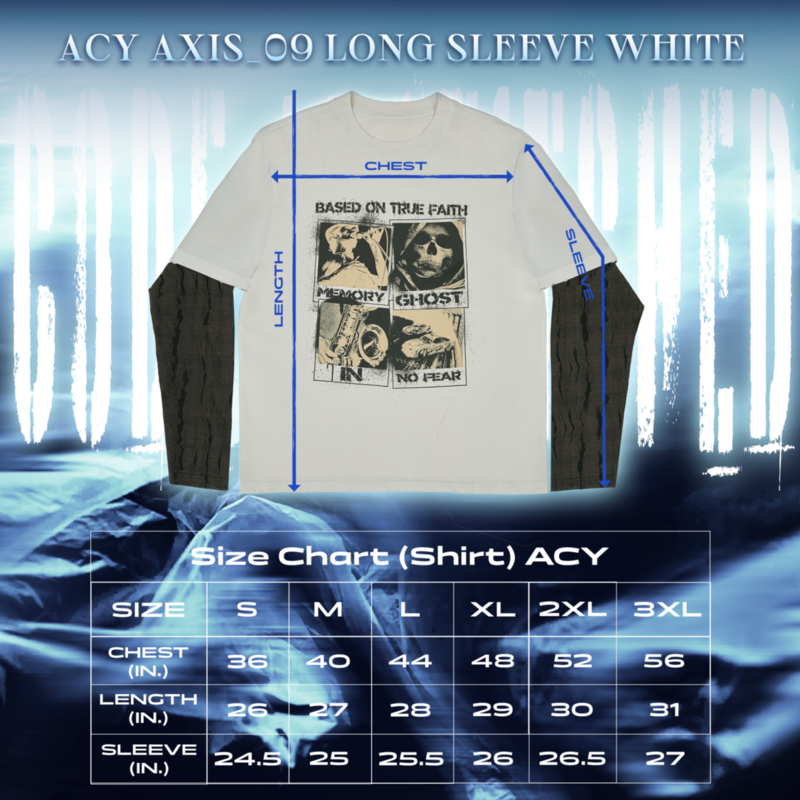 ACY AXIS_09 LONG SLEEVE WHITE