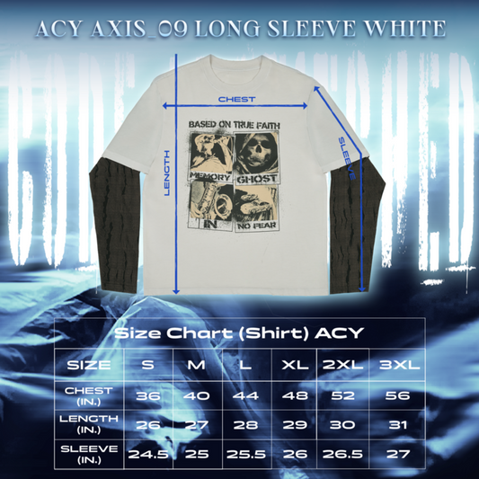 ACY AXIS_09 LONG SLEEVE WHITE