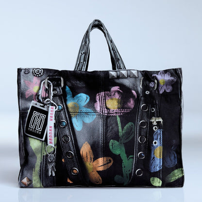 FAKE PRINTED FABRIC BAG