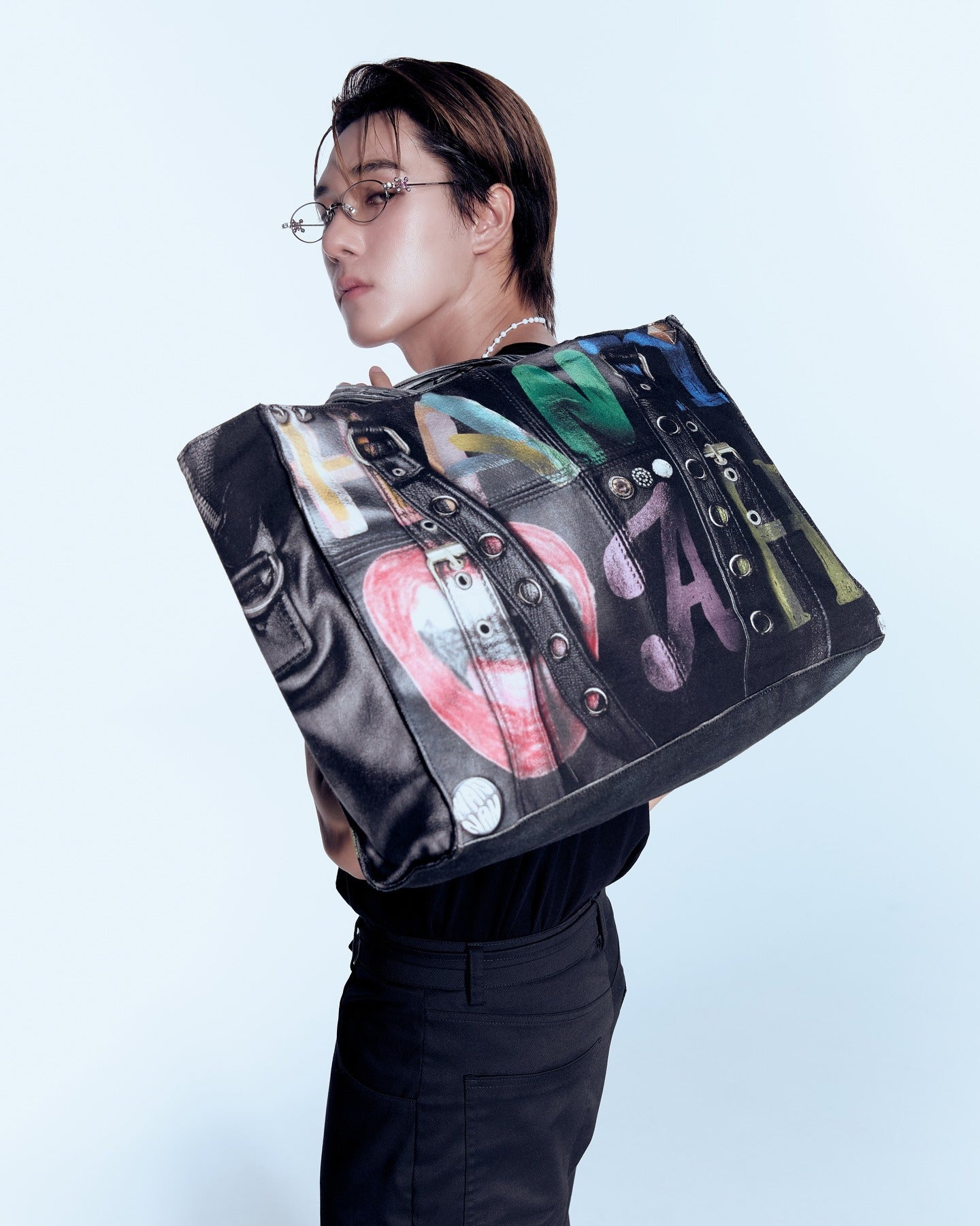 FAKE PRINTED FABRIC BAG