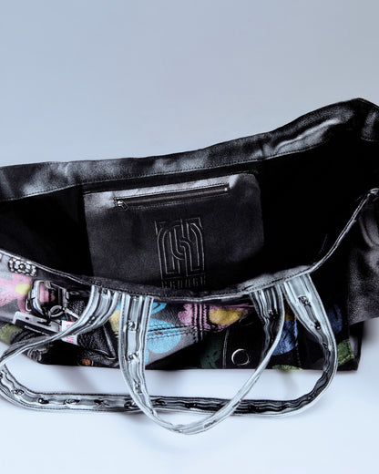 FAKE PRINTED FABRIC BAG
