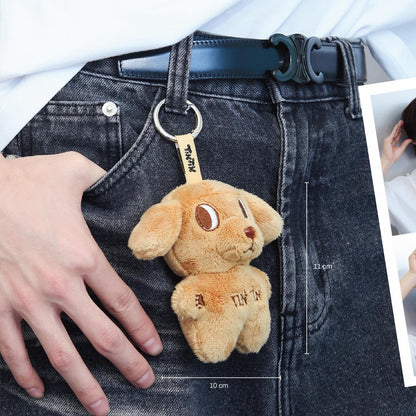 TINTIN PUFFY DOLL KEYCHAIN (POOH)