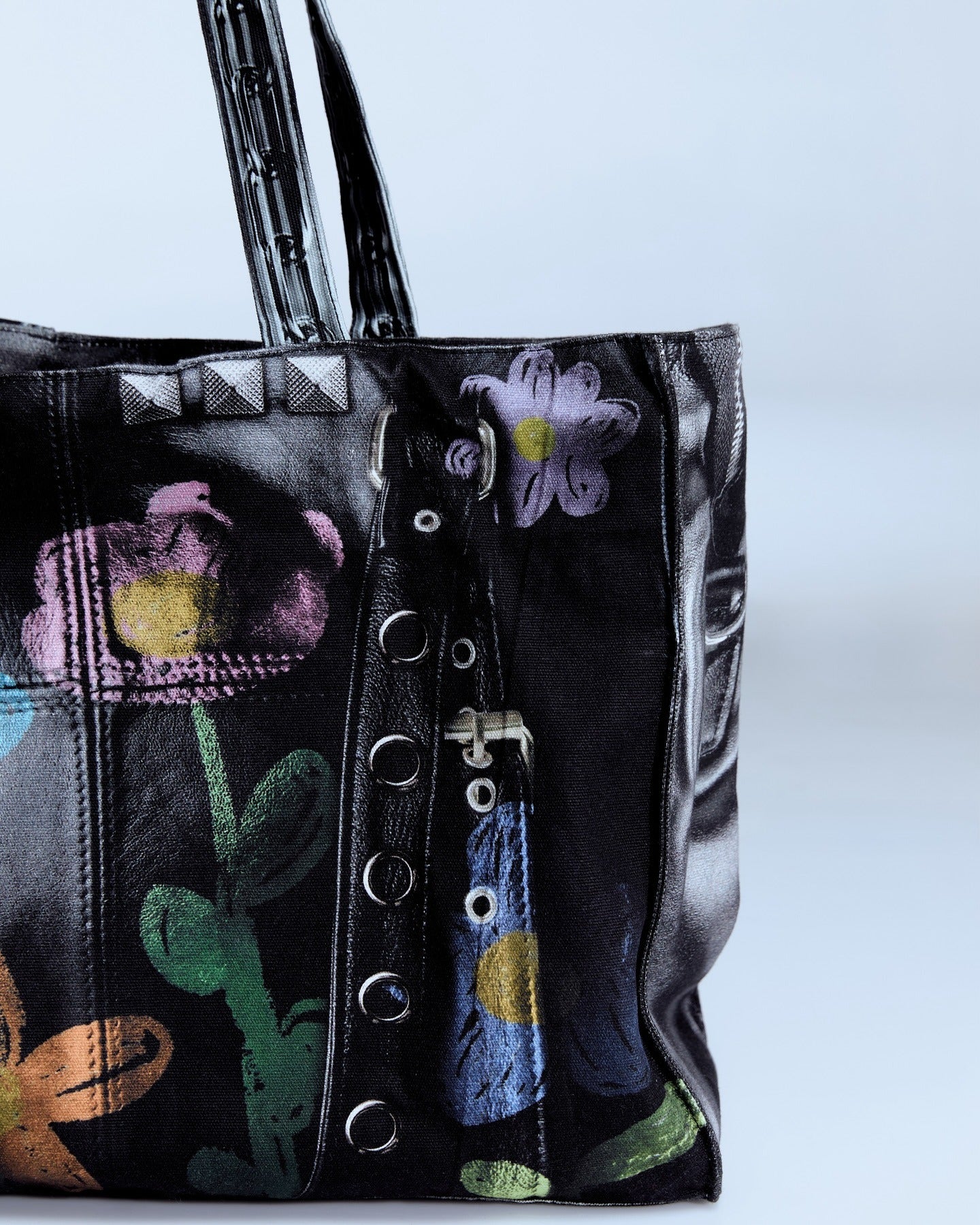 FAKE PRINTED FABRIC BAG