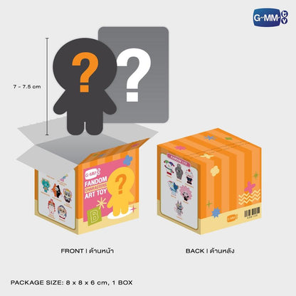 FANDOM CHARACTER RANDOM ART TOY (BOX B) | SINGLE BOX