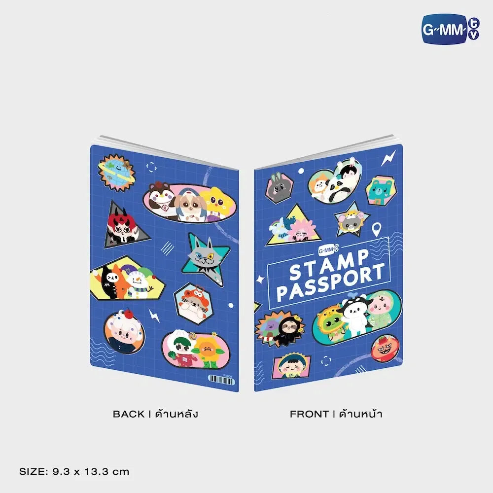 GMMTV STAMP PASSPORT (BLUE VER.)