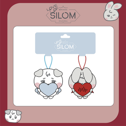 MAGNETIC DOLL KEYCHAIN SET | LOVE OF SILOM