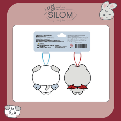 MAGNETIC DOLL KEYCHAIN SET | LOVE OF SILOM