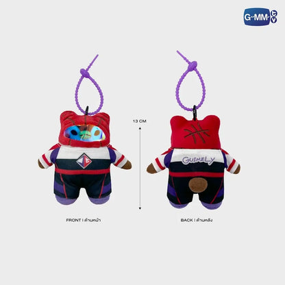 GUINZLY RACER DOLL KEYCHAIN
