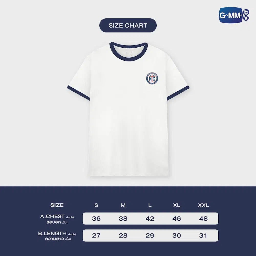 ST. MAGDALENE COLLEGE SPORT T-SHIRT (WHITE) | TICKET TO HEAVEN