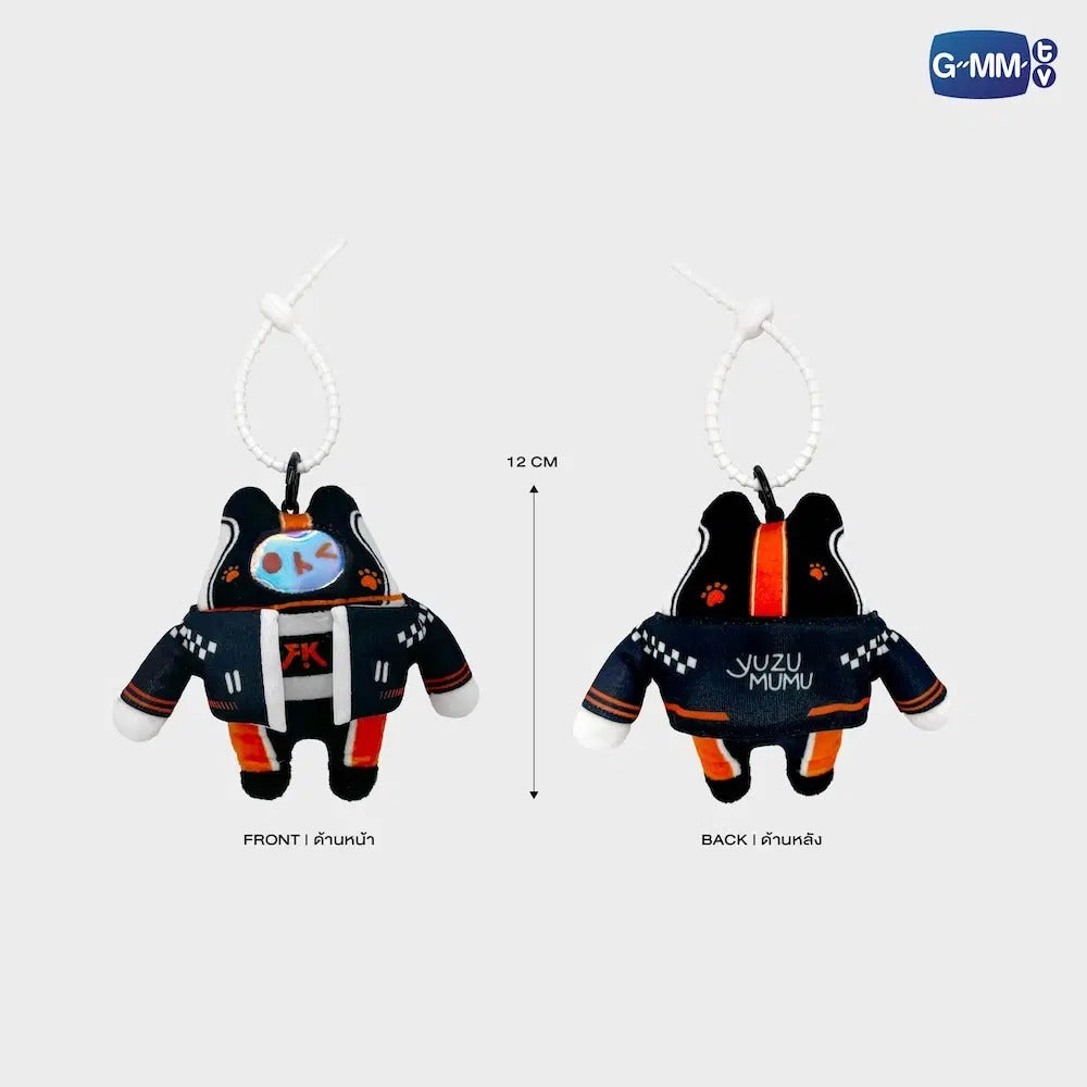 YUZU MUMU RACER DOLL KEYCHAIN