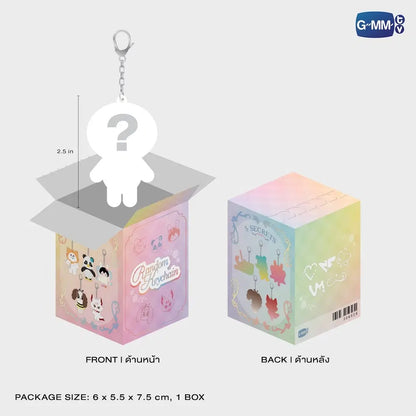 BLUSH BLOSSOM FAN FEST 2026 : MIDNIGHT BLOOM RANDOM DOLL KEYCHAIN | SINGLE BOX