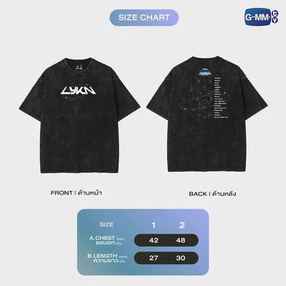 LYKN DUSK & DAWN WORLD TOUR OFFICIAL T-SHIRT
