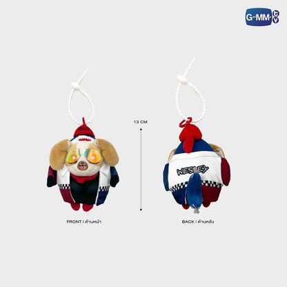 WESLEY RACER DOLL KEYCHAIN