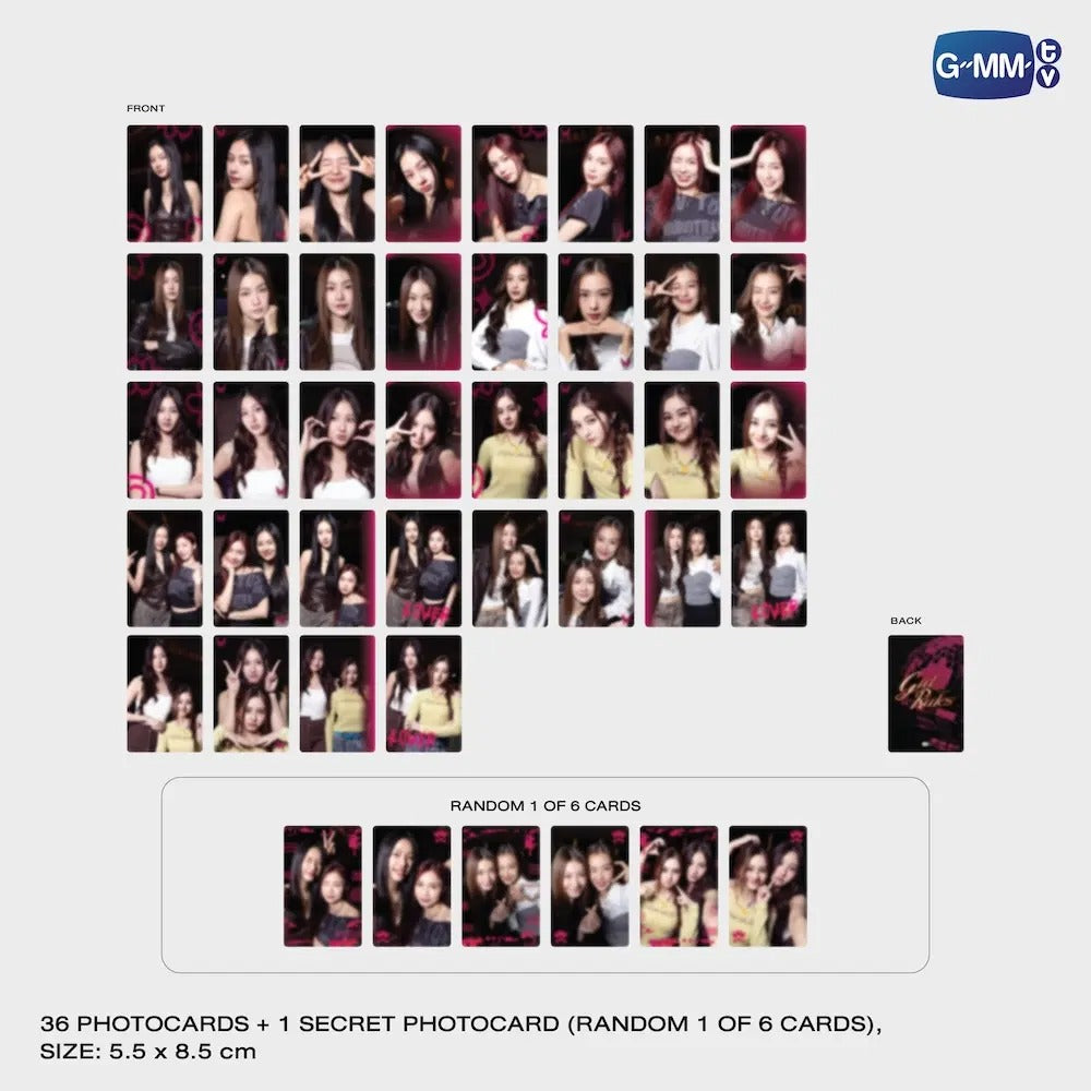 GIRL RULES COLLECTIBLE CARD SET | ON-SCENE EDITION