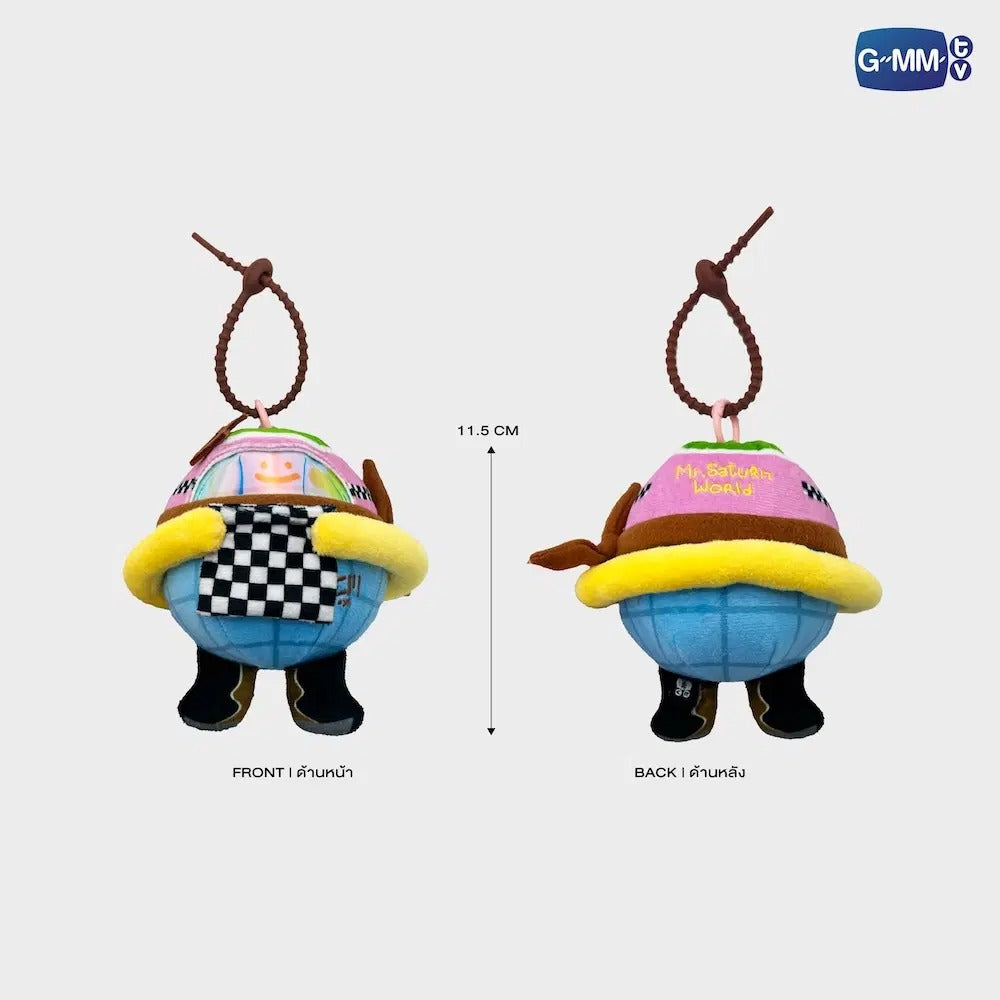 MR. SATURNWORLD RACER DOLL KEYCHAIN