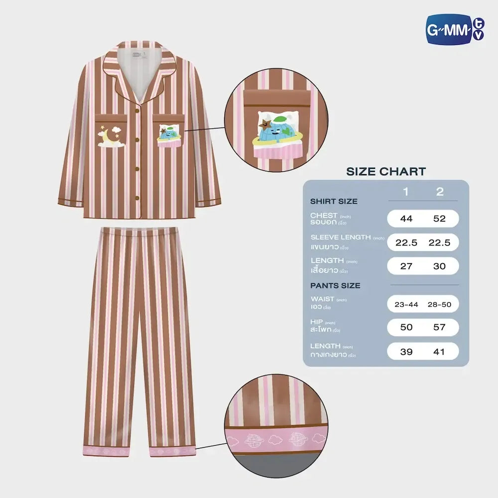 MR. SATURNWORLD SWEET DREAM PAJAMAS