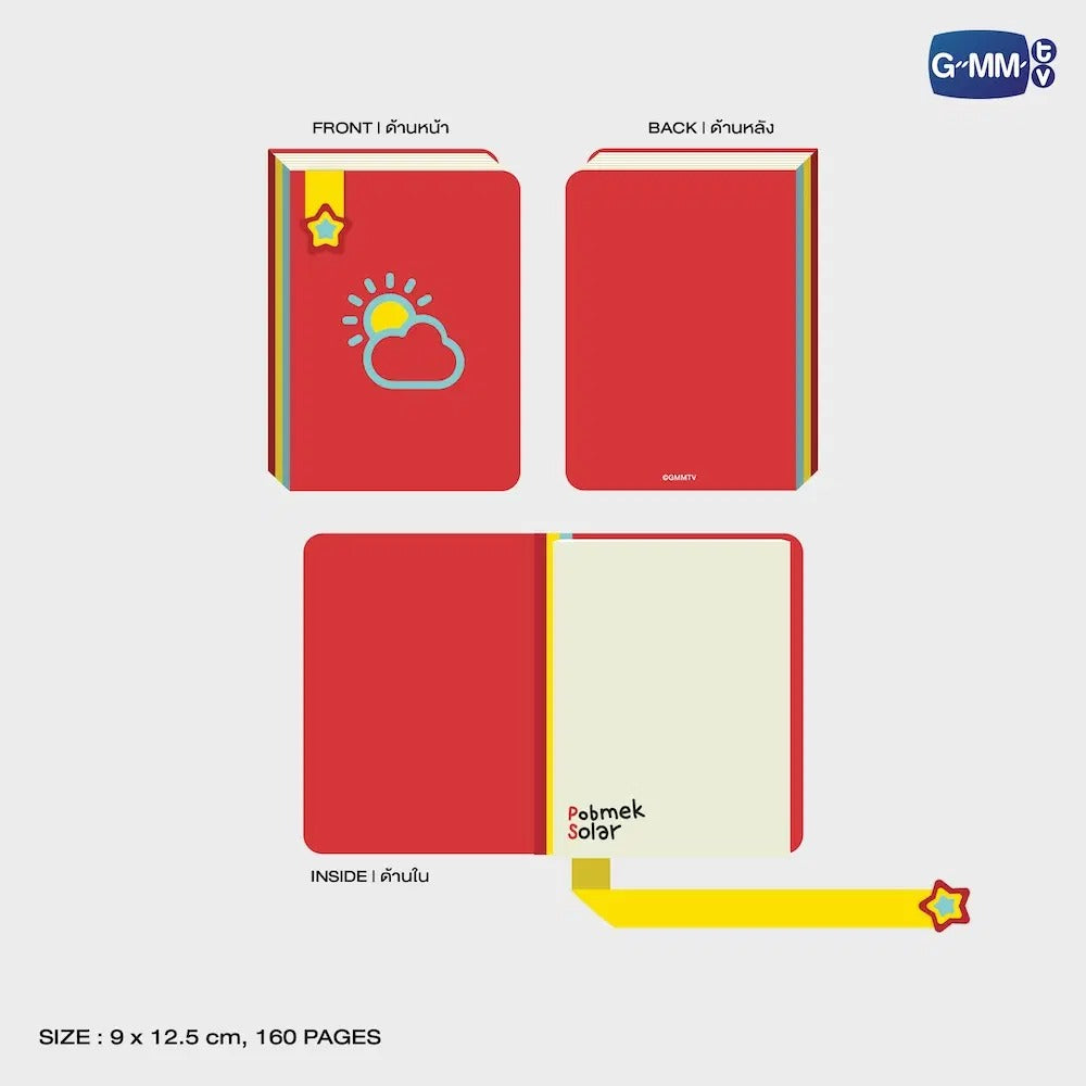POBMEKSOLAR MINI NOTEBOOK | LOVE YOU TEACHER
