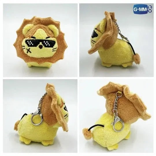 NONG LION - CHINZHILLA DOLL KEYCHAIN
