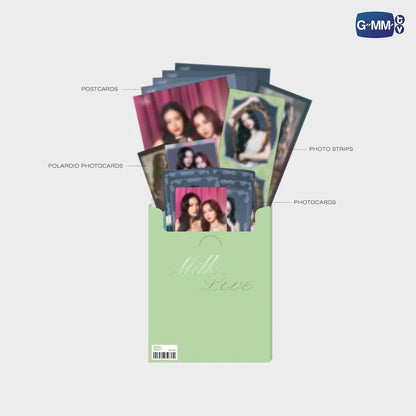 MILKLOVE MINI PHOTO SET | BLUSH BLOSSOM FAN FEST 2026 : MIDNIGHT BLOOM