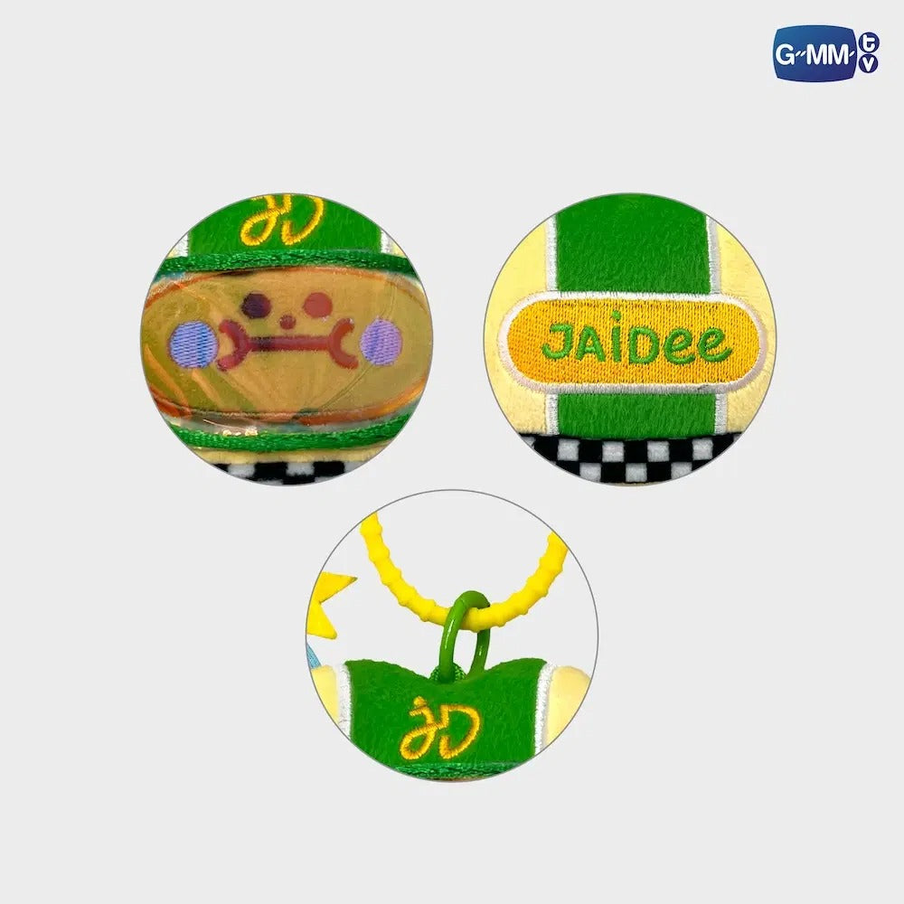 JAIDEE RACER DOLL KEYCHAIN