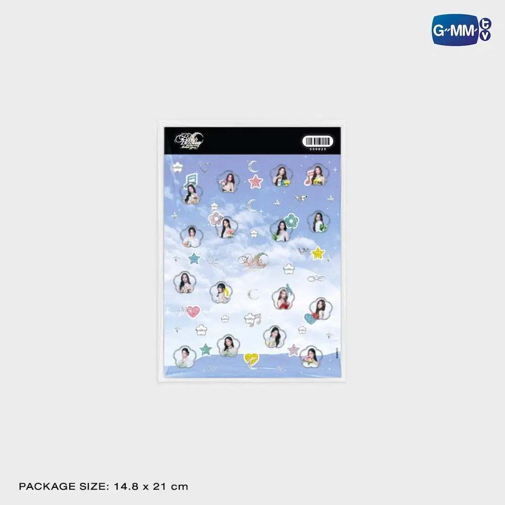 TINY STICKER BLUSH BLOSSOM FAN FEST 2026 : MIDNIGHT BLOOM