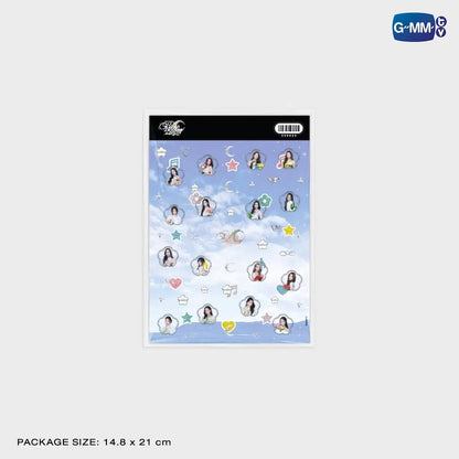 TINY STICKER BLUSH BLOSSOM FAN FEST 2026 : MIDNIGHT BLOOM