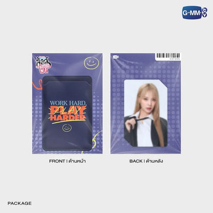 WORK HARD PLAY HARDER MAGNETIC WALLET | ENEMIES WITH BENEFITS