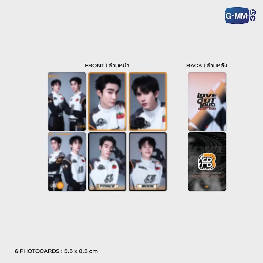 FORCEBOOK MINI PHOTO SET | LOVE OUT LOUD FAN FEST 2026 : HEART RACE