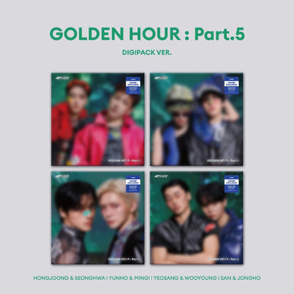 ATEEZ - GOLDEN HOUR : Part.5 (DIGIPACK UNIT VER.)