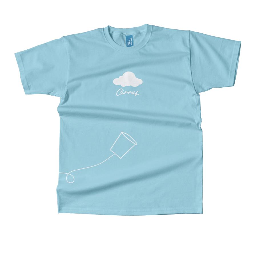 THE BOY NEXT WORLD T-SHIRT - CIRRUS