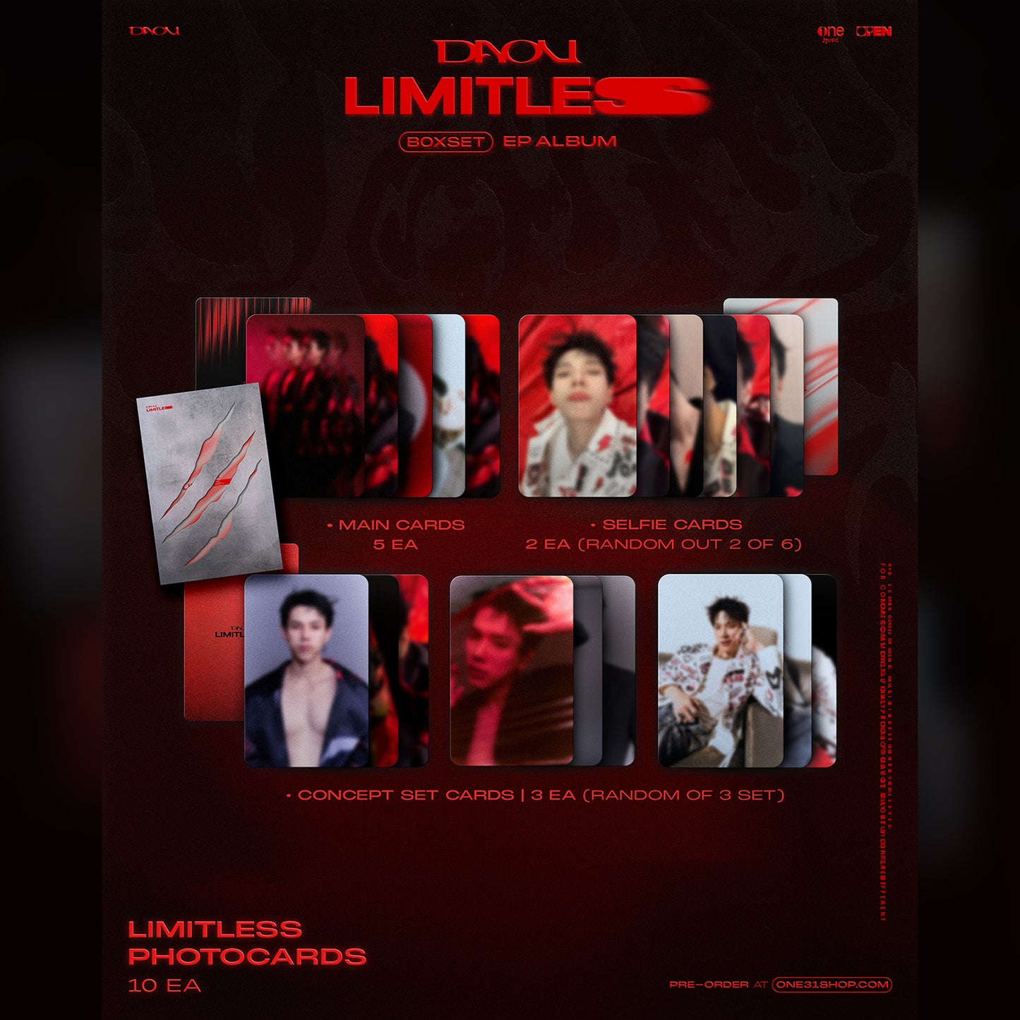DAOU ‘LIMITLESS’ BOXSET EP ALBUM