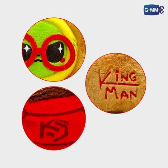 KING MAN COZY SHELL DOLL KEYCHAIN
