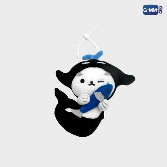 POLCASAN & LITTLE FISHY DOLL KEYCHAIN
