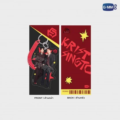 KRISTSINGTO ACRYLIC KEYCHAIN | PEBACA WHAT A CONCERT