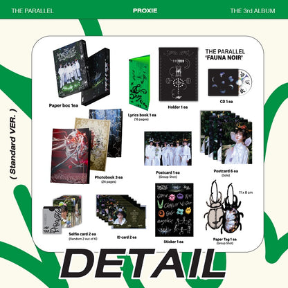 PROXIE The 3th Album The Parallel ‘FAUNA NOIR’ | Standard Version